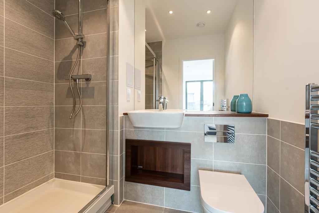 Private en suite - typical Taylor Wimpey home