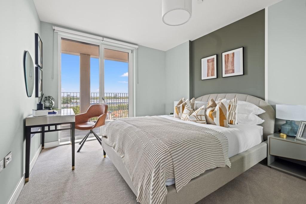 The bedrooms at King George's Gate are light...