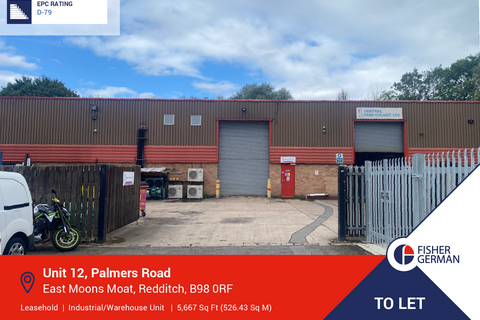 Warehouse for sale, Palmers Rd Redditch B98 0RF