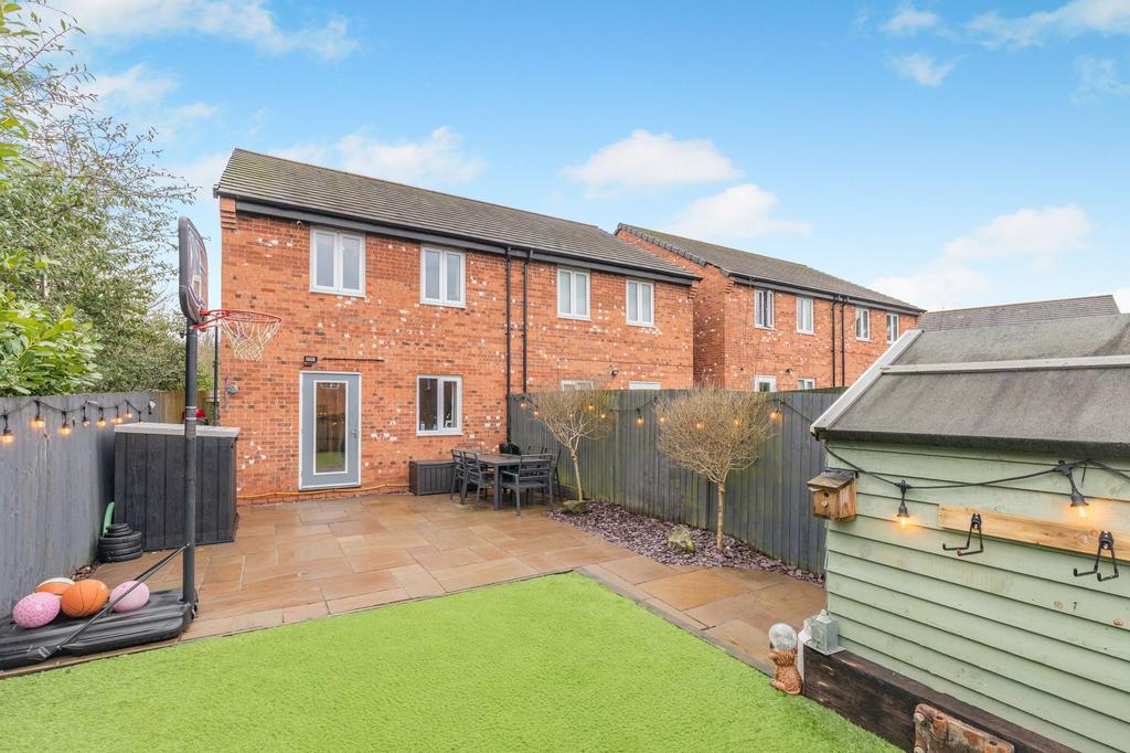 Rear garden
