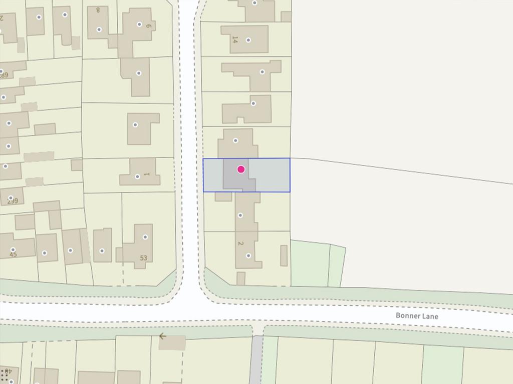 Position and Outline of Plot