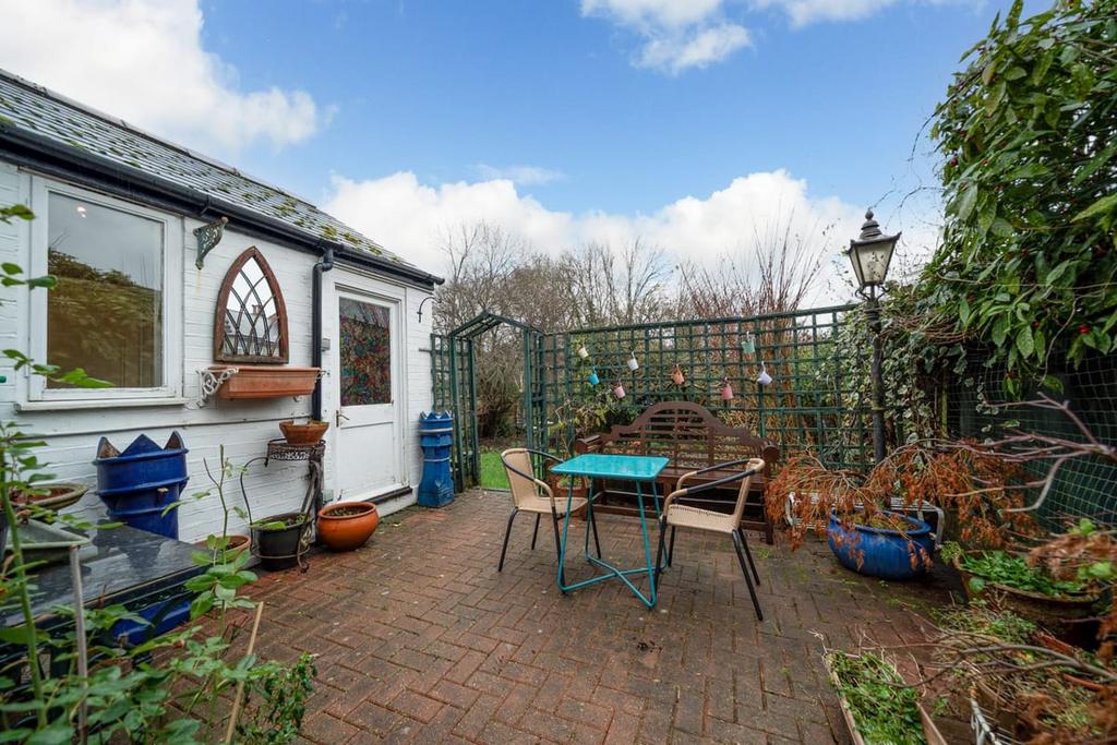 Patio view, garden