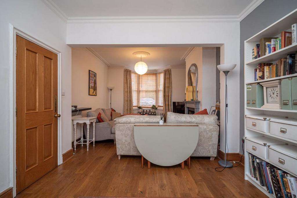Open-plan living area, open plan living