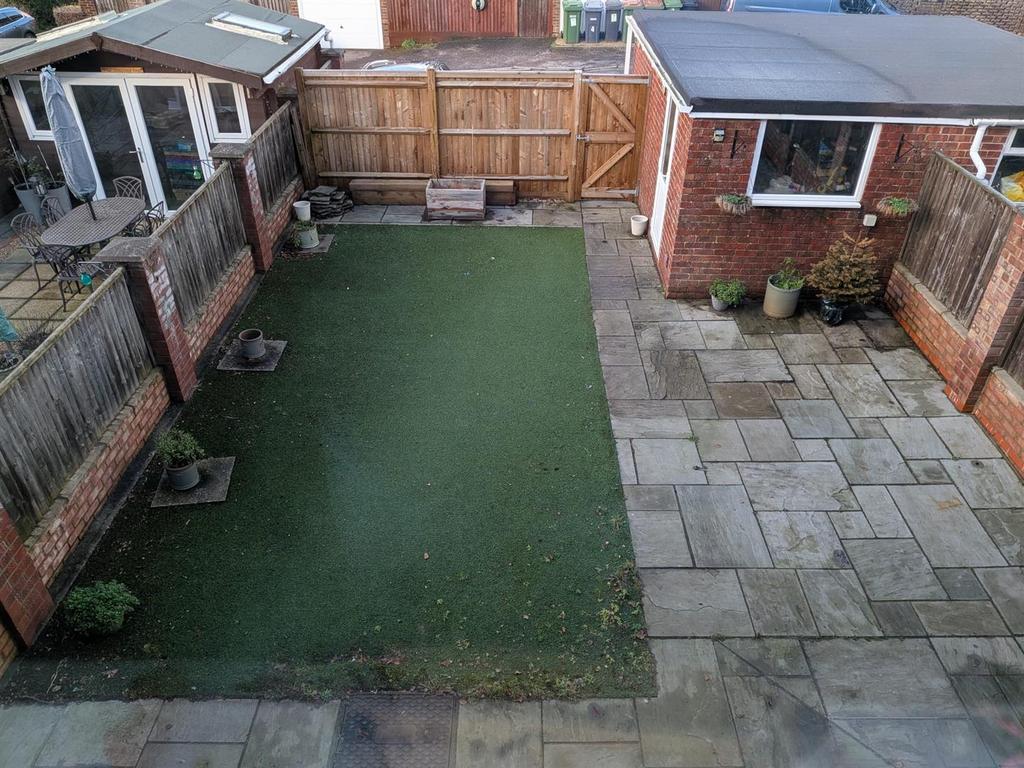 Rear garden