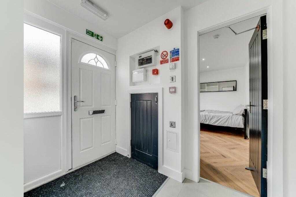 A welcoming view of the front exterior of a res...