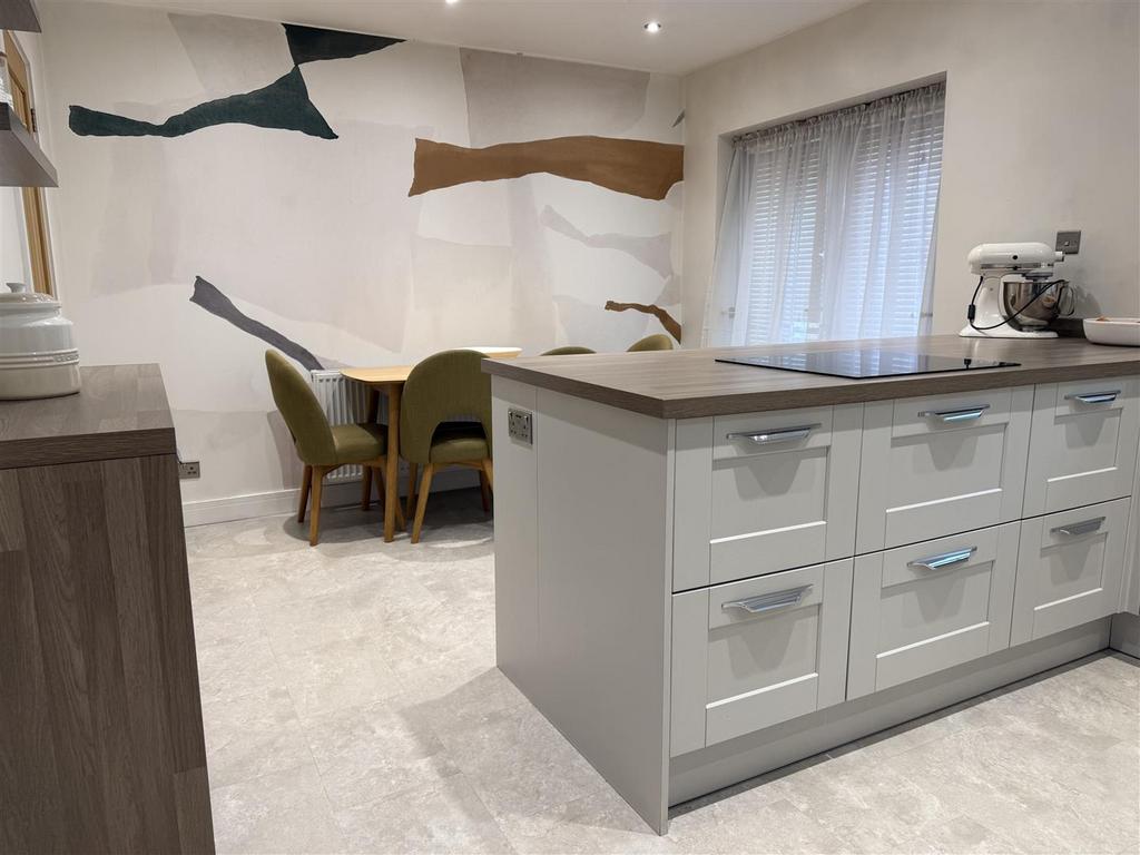 Open plan kitchen Dining Room