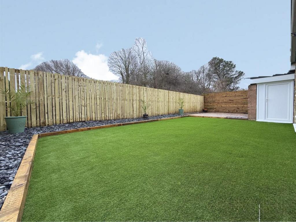 Rear garden