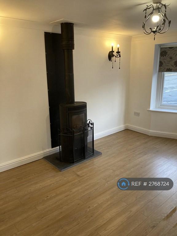 Left Living Room With Wood Burner