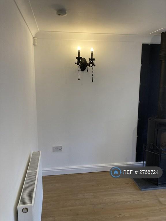 Left Living Room With Wood Burner
