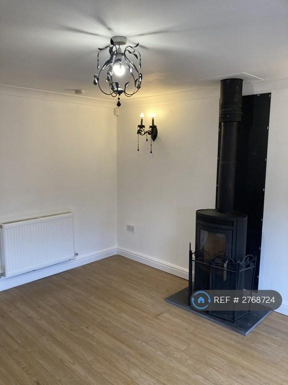 Left Living Room With Wood Burner
