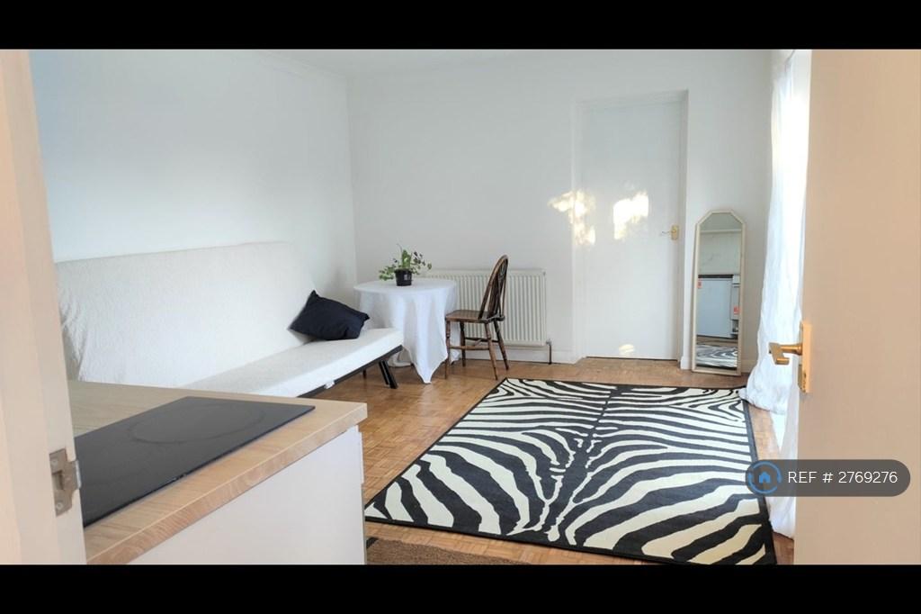 Living Room And Kitchenette