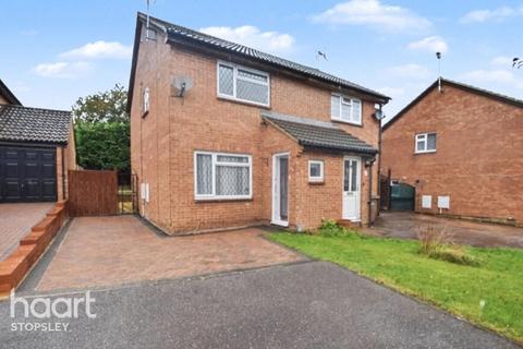 2 bedroom semi-detached house for sale, Leygreen Close, Luton