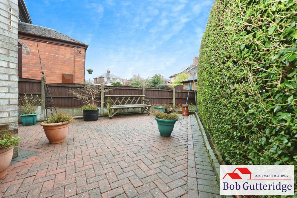 Enclosed rear garden
