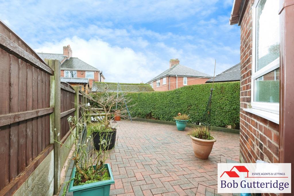 Enclosed rear garden
