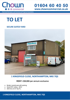 Warehouse to rent, 1 Kingsfield Clos Northampton NN5 7QS