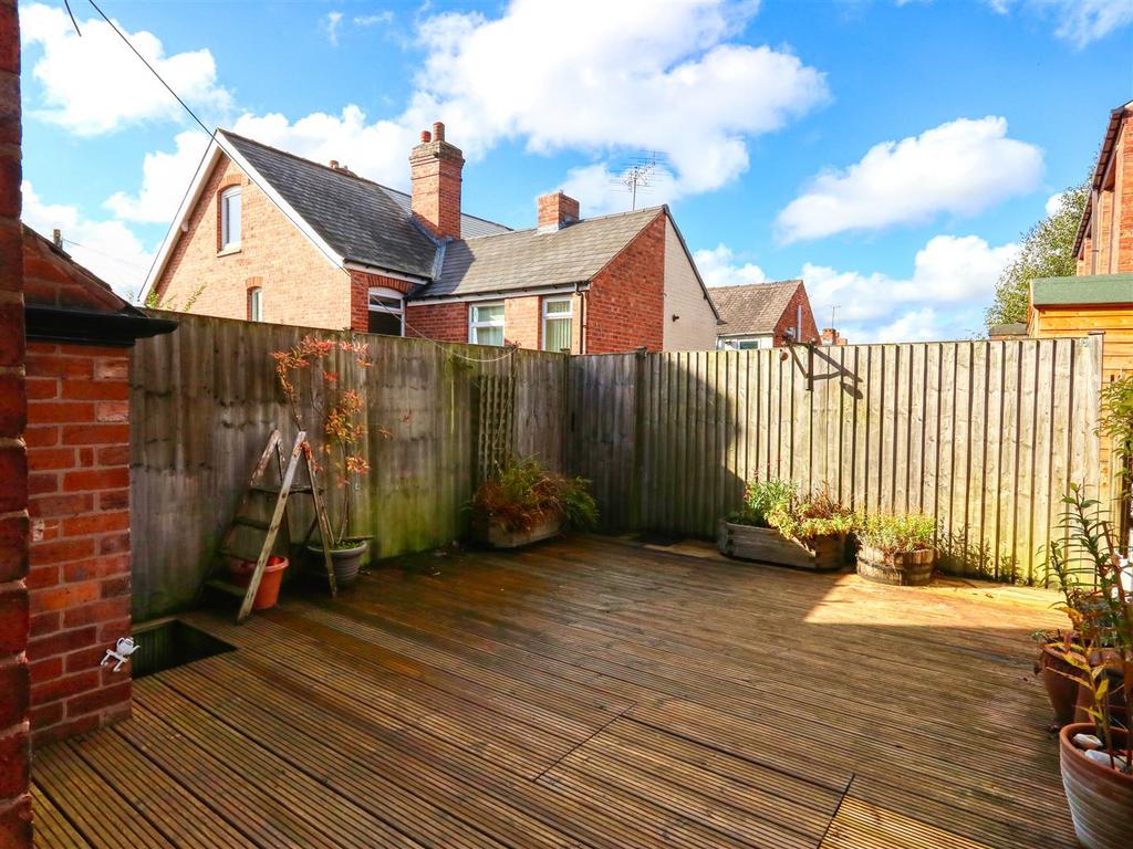 Rear garden