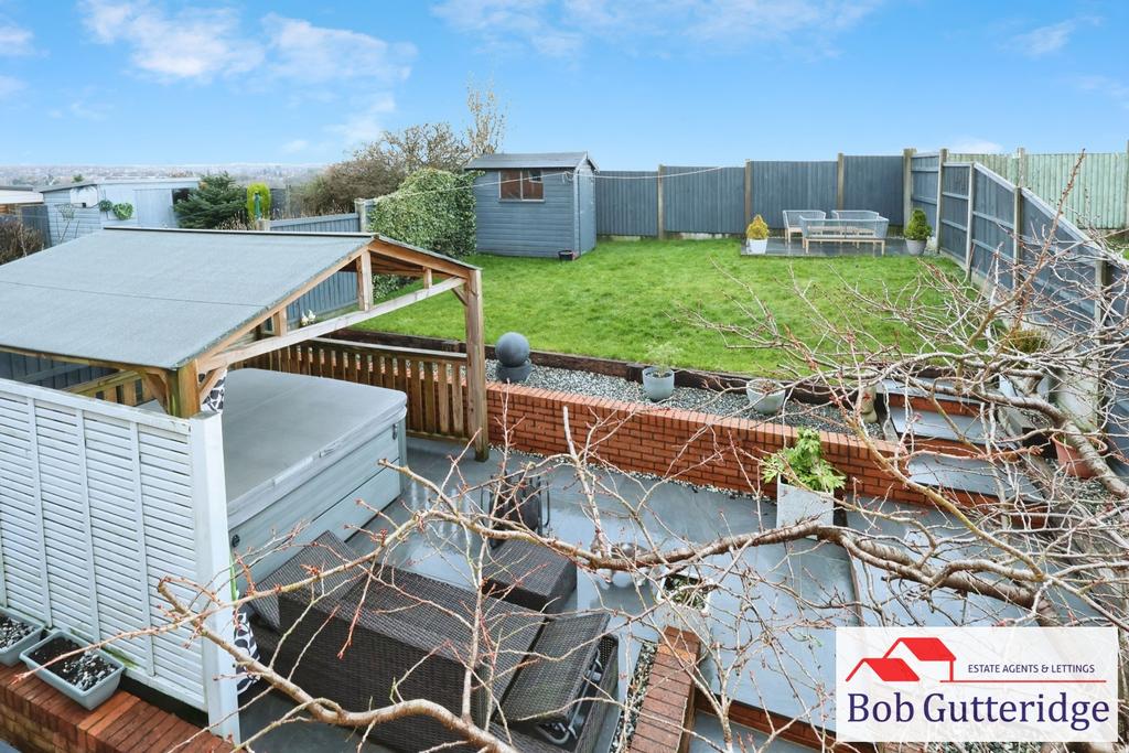 Enclosed rear garden