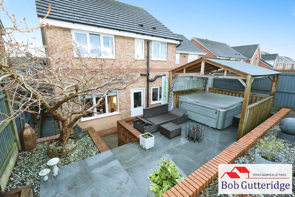 Enclosed rear garden
