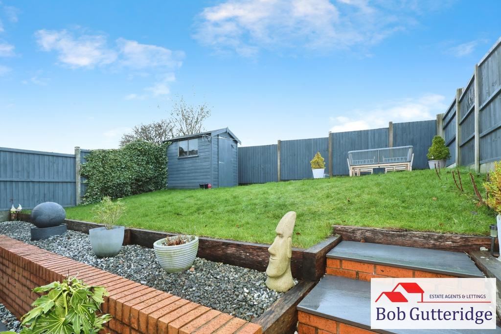 Enclosed rear garden