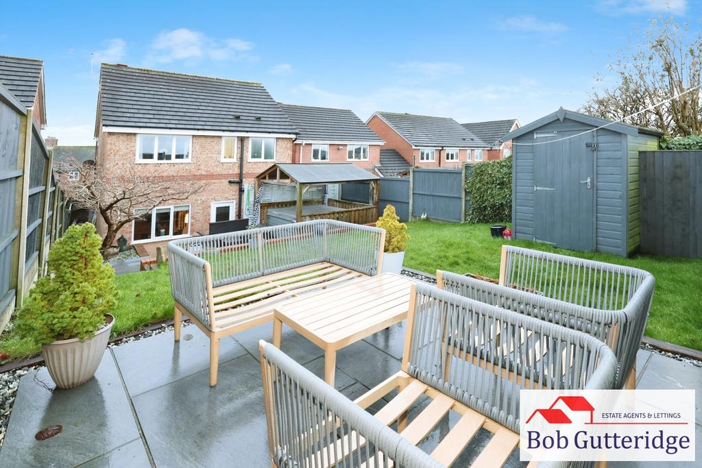 Enclosed rear garden