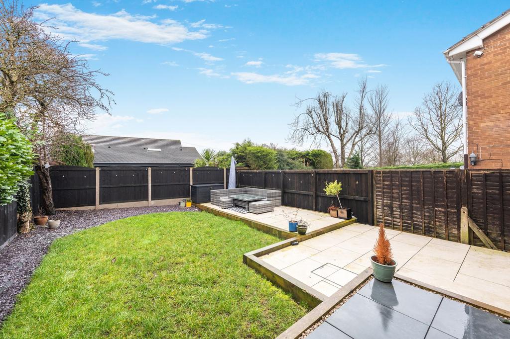 Rear garden