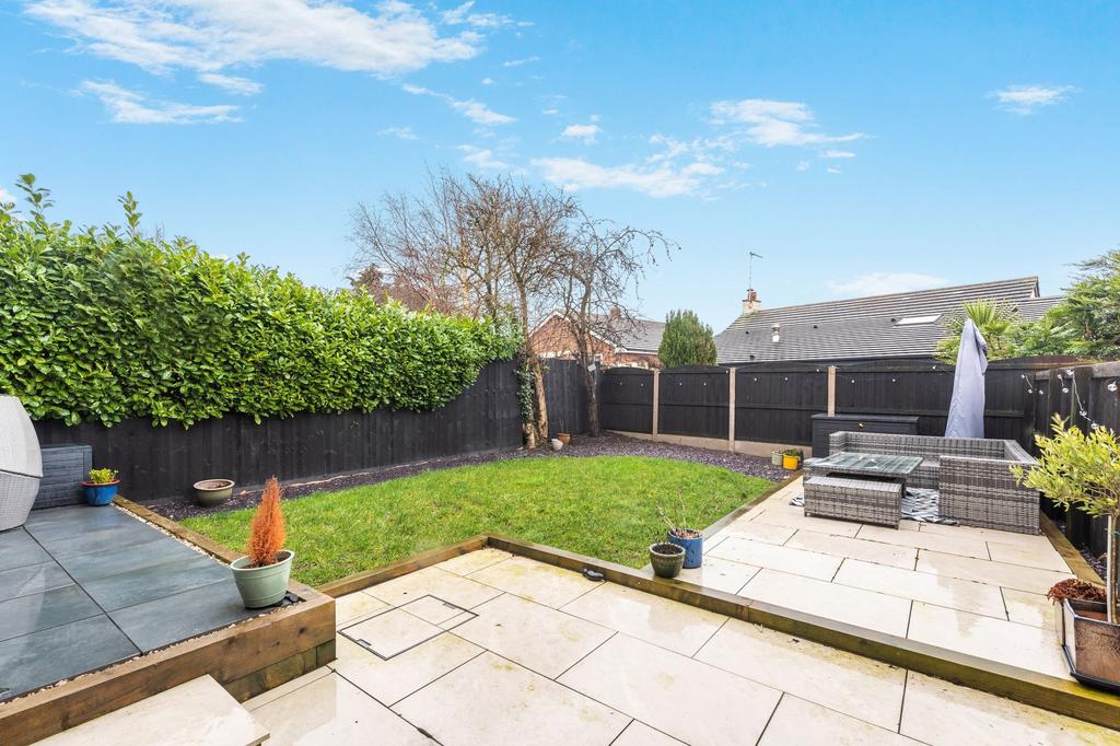 Rear garden