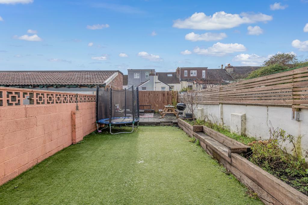 Rear garden