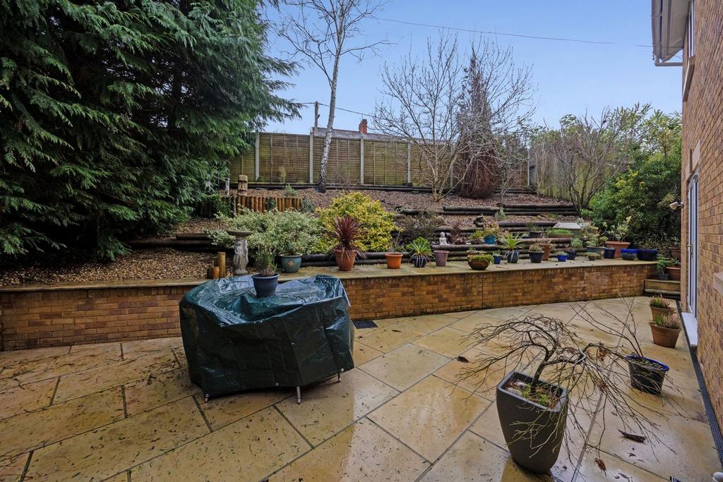 Rear garden
