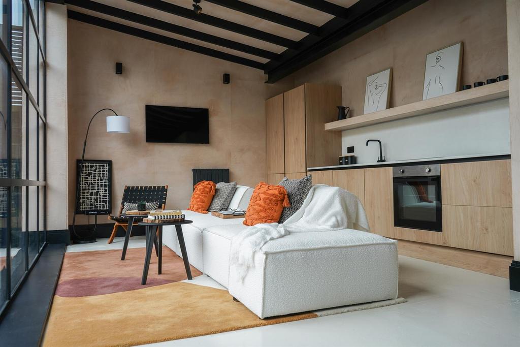 Lounge/kitchen/bedroom