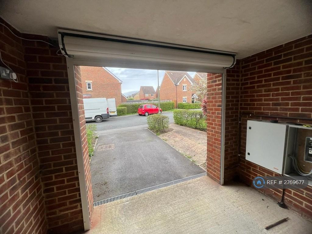 View From Inside Garage