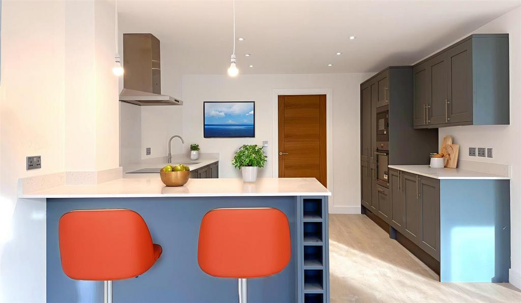 Open-plan living area