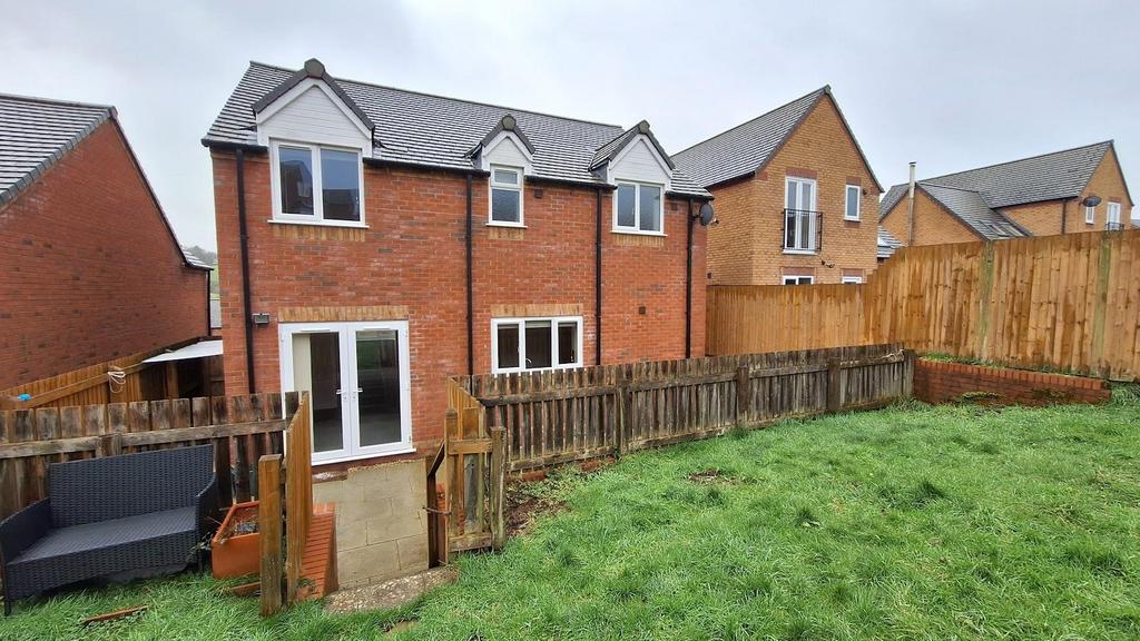 Rear of property