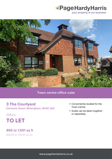 Office to rent, 3 The Courtyard, Denmark Street Wokingham RG40 2AZ