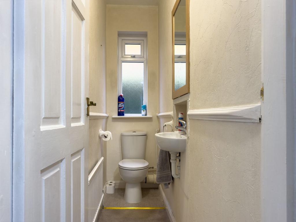 Ground floor toilet