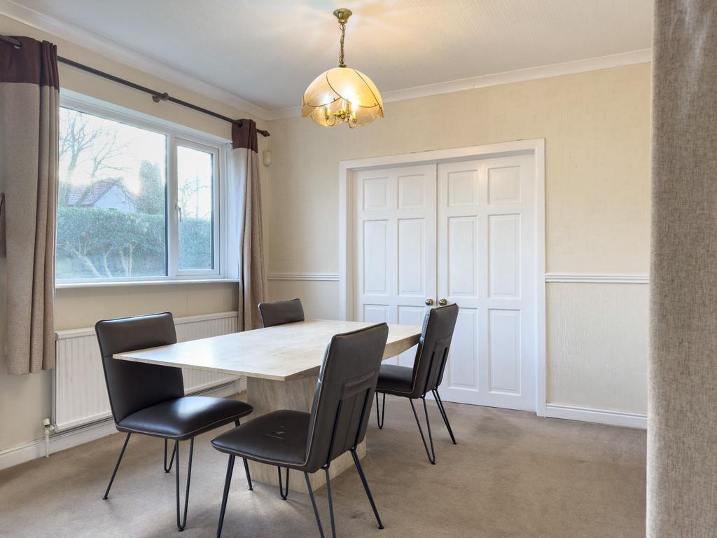 Reception dining room