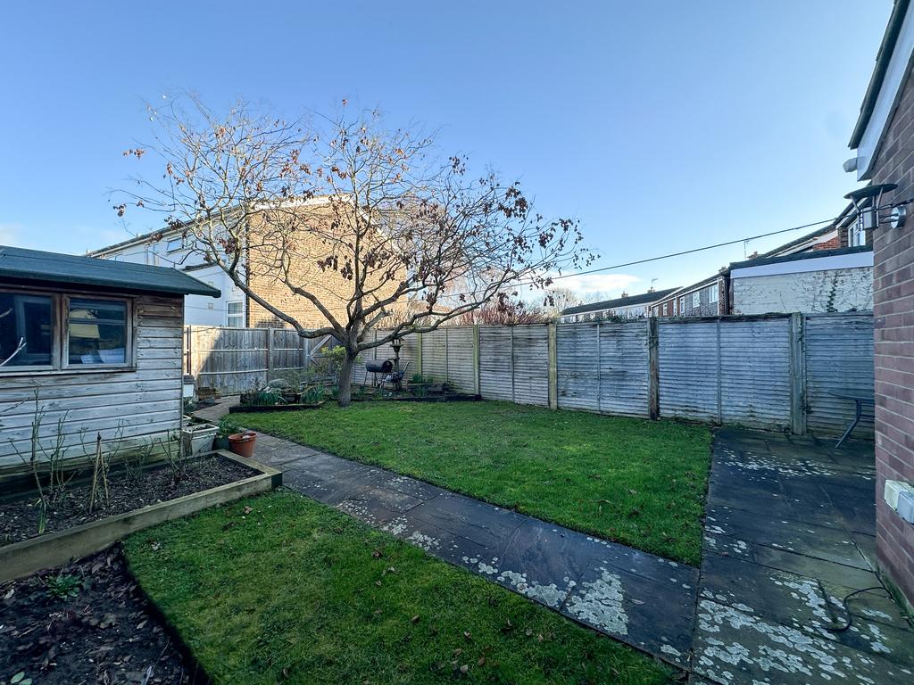 Rear garden