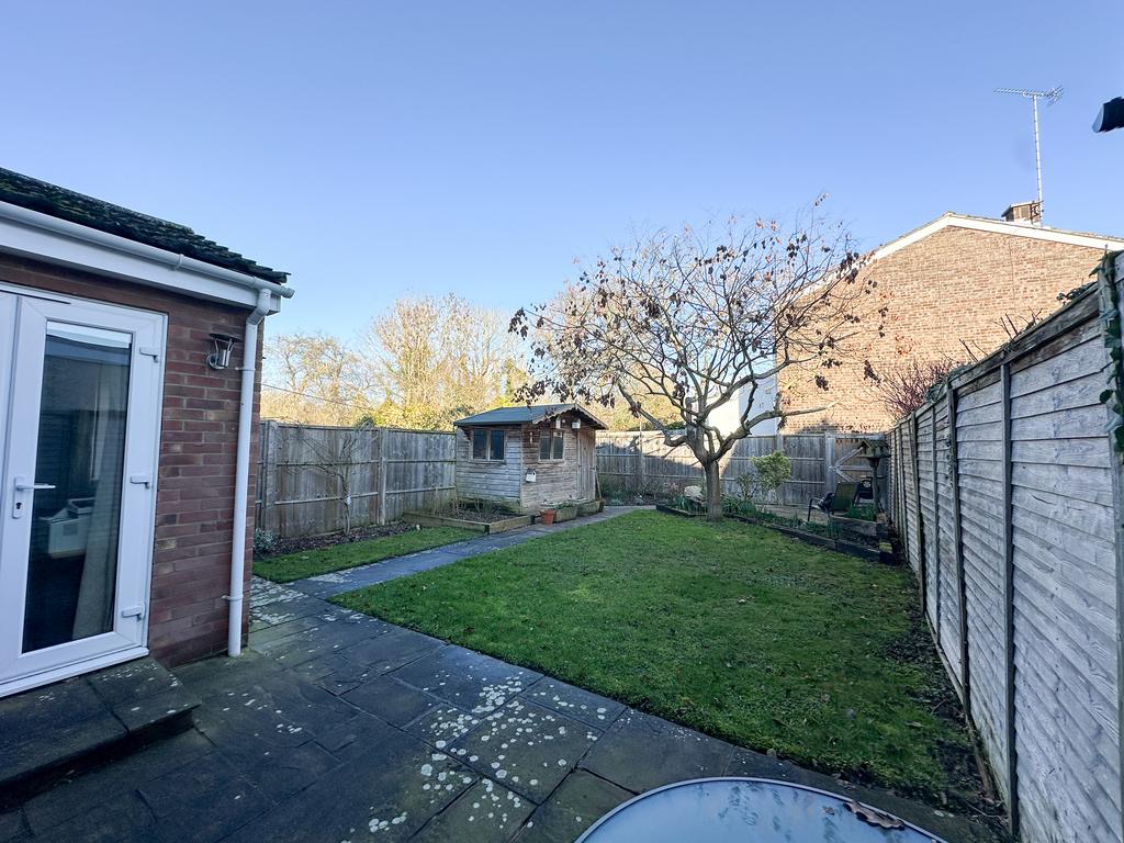 Rear garden