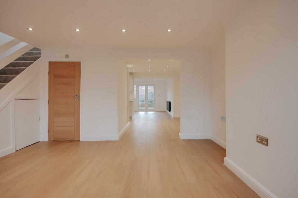 Open-plan living area