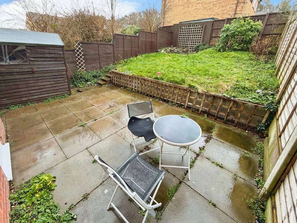 Rear garden