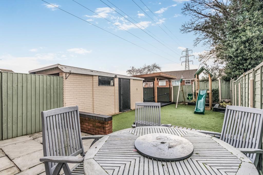 Rear garden