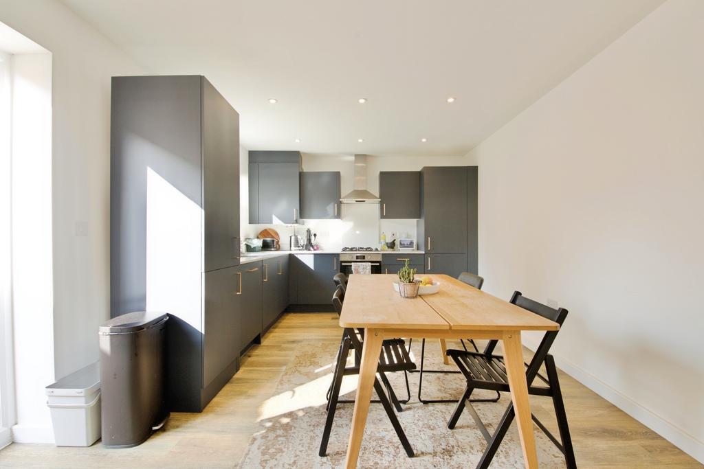 Open-plan living area, open plan living
