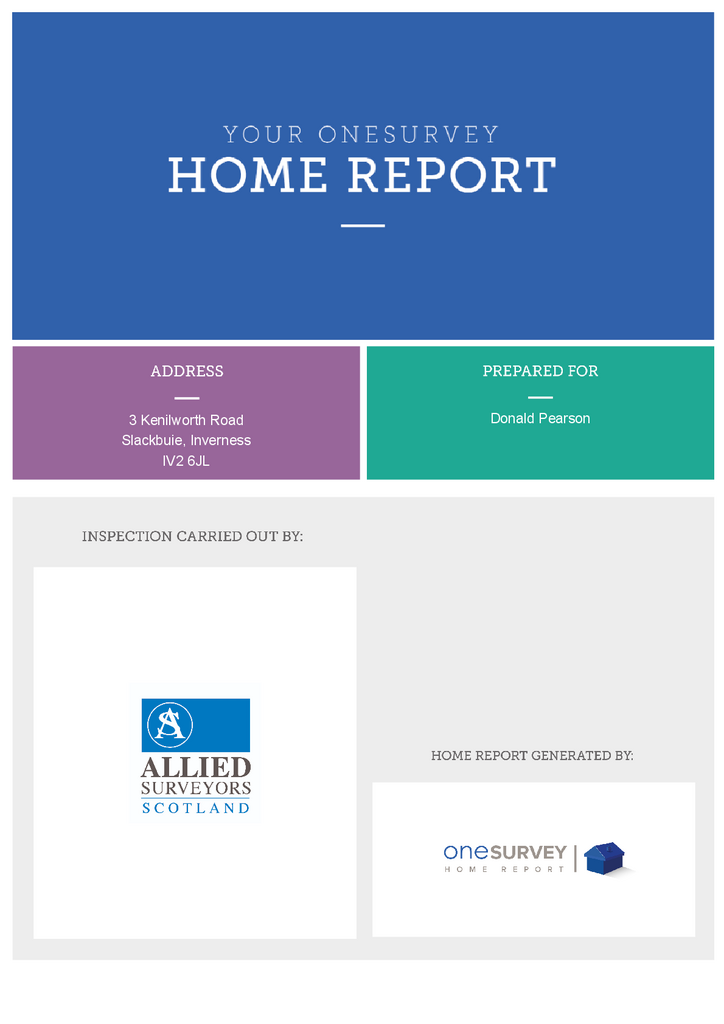 Home report