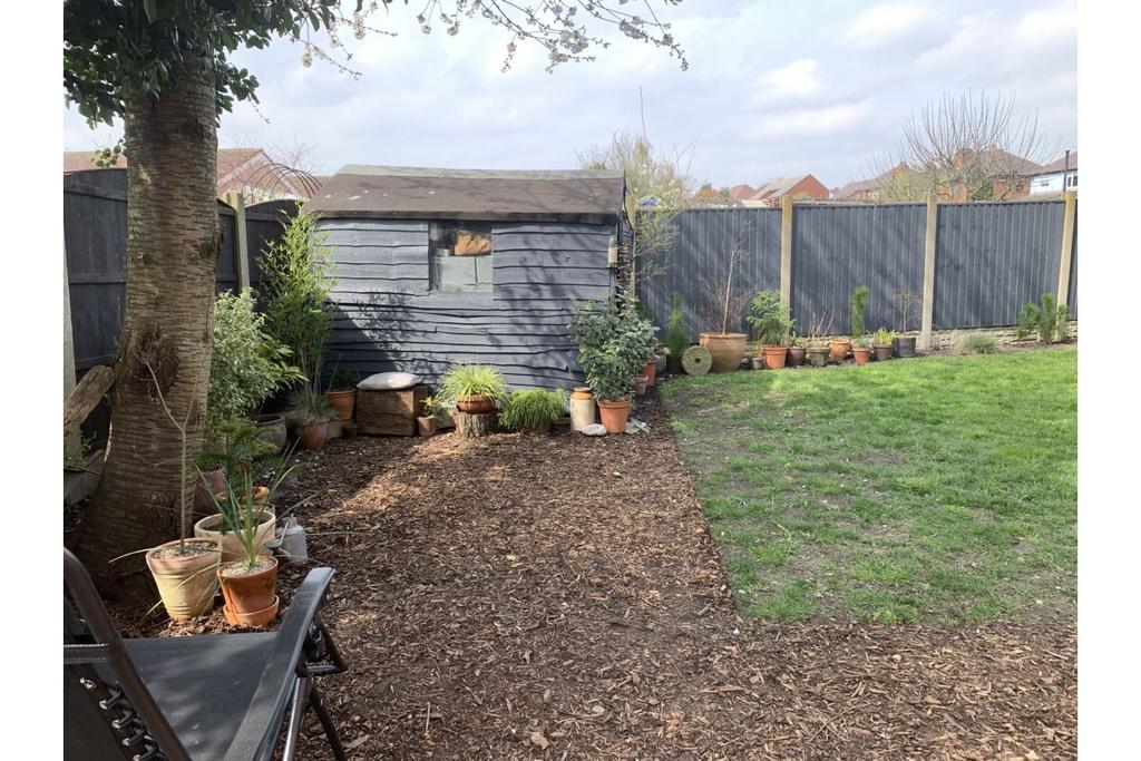 Rear garden