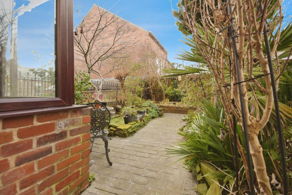 Rear garden