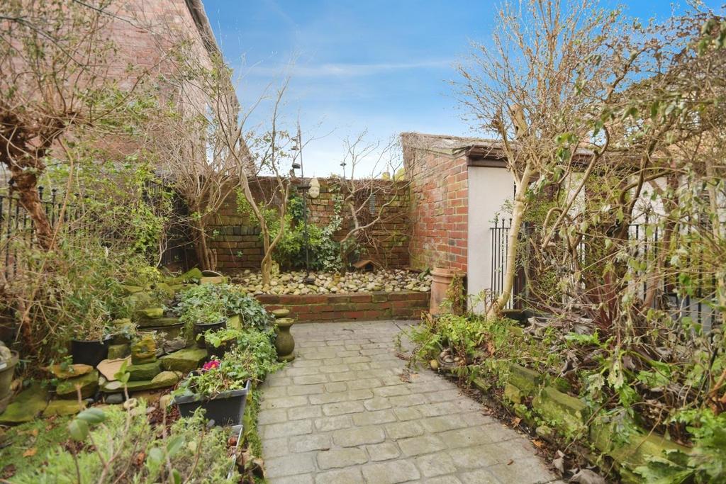 Rear garden