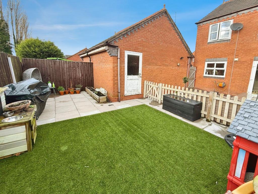 Rear garden
