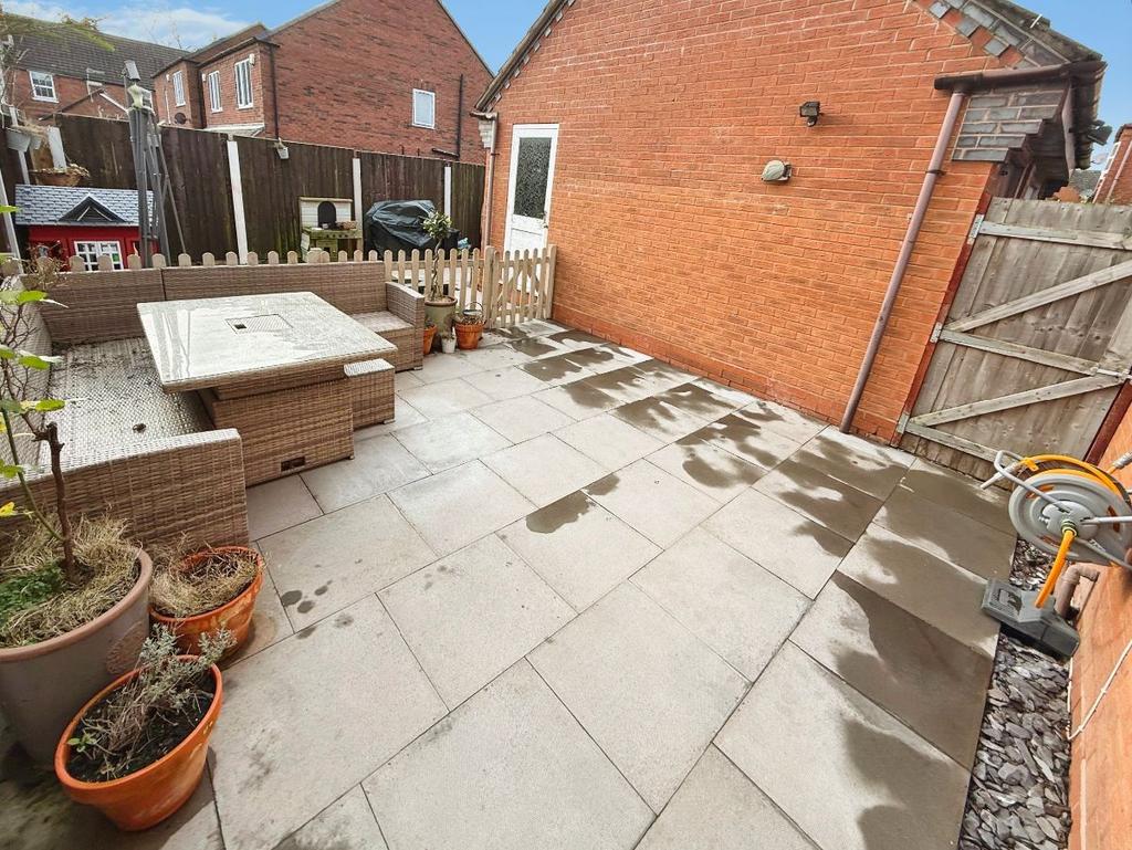 Rear garden
