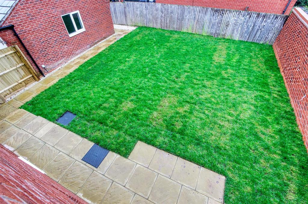 Rear garden