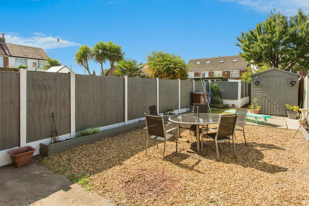 Rear garden
