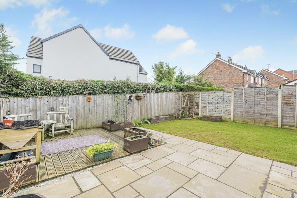 Rear garden